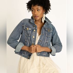 Joyfolie Denim Jacket. XS